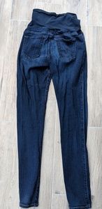 28 R AG maternity dark blue maternity jeans